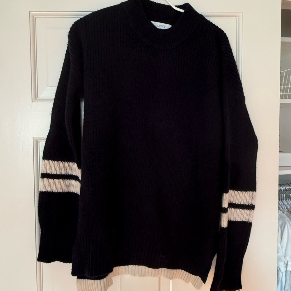 La Ligne Cashmere College Sweater